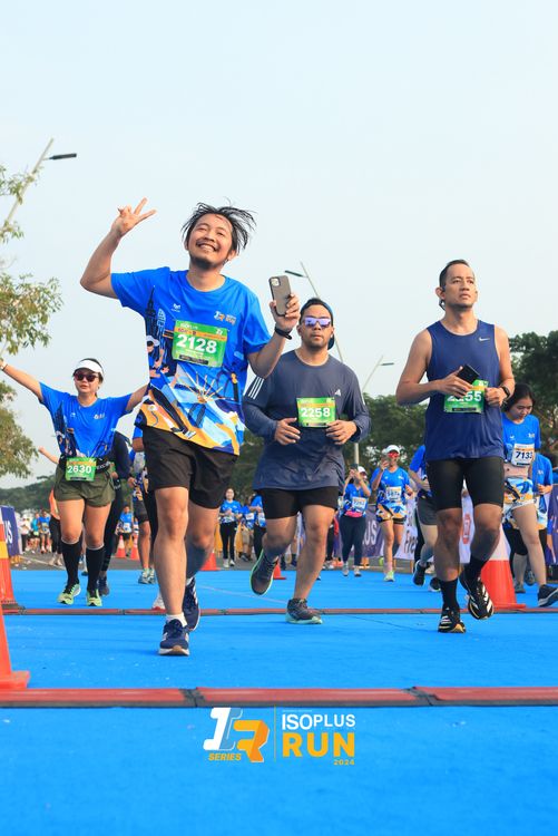 Race photo from ISOPlus Run 2024 Jakarta