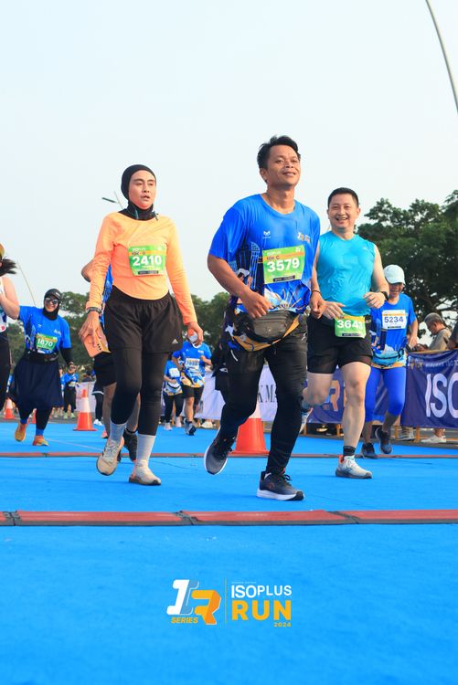 Race photo from ISOPlus Run 2024 Jakarta