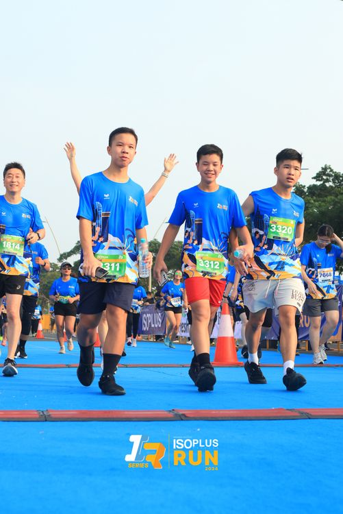 Race photo from ISOPlus Run 2024 Jakarta