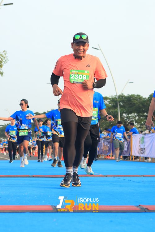 Race photo from ISOPlus Run 2024 Jakarta
