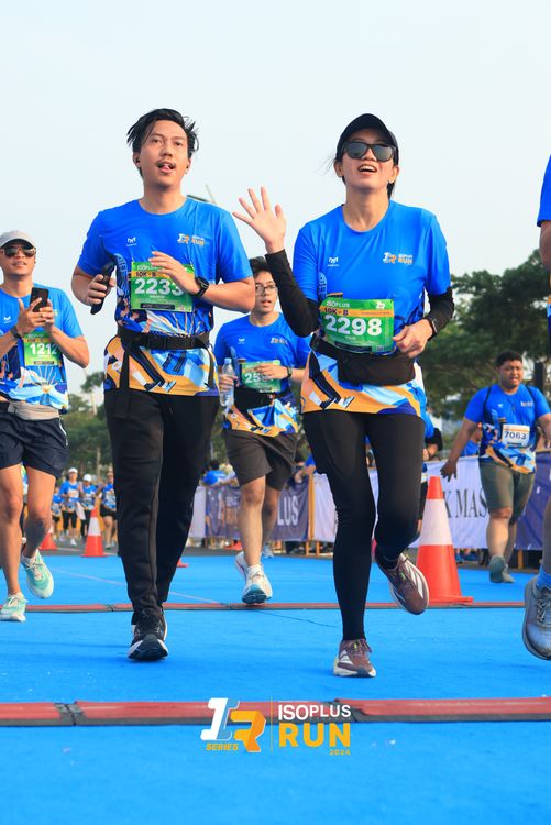 Race photo from ISOPlus Run 2024 Jakarta
