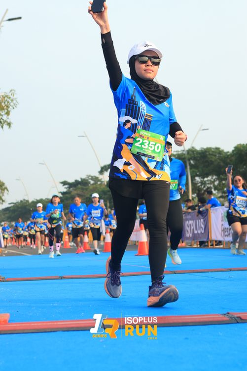 Race photo from ISOPlus Run 2024 Jakarta