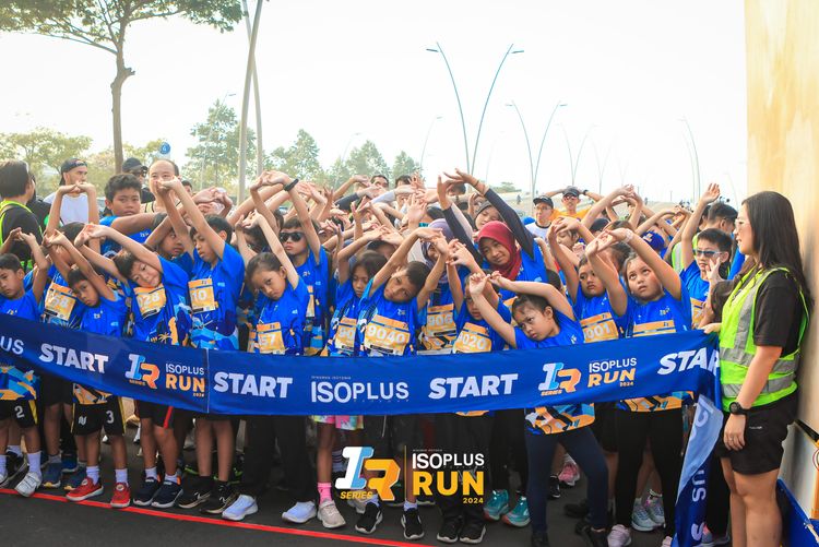 Race photo from ISOPlus Run 2024 Jakarta
