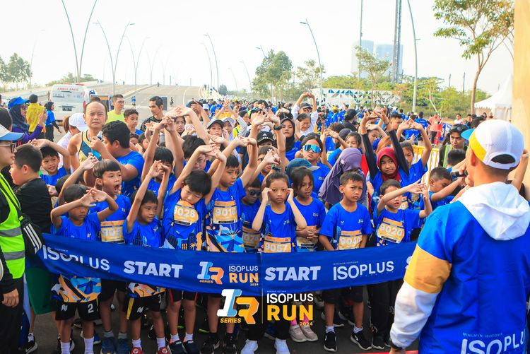 Race photo from ISOPlus Run 2024 Jakarta
