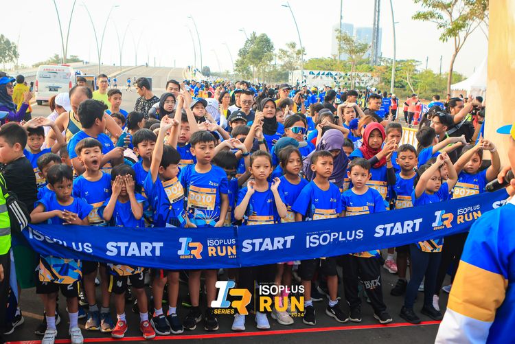 Race photo from ISOPlus Run 2024 Jakarta