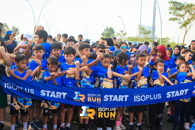 Race photo from ISOPlus Run 2024 Jakarta