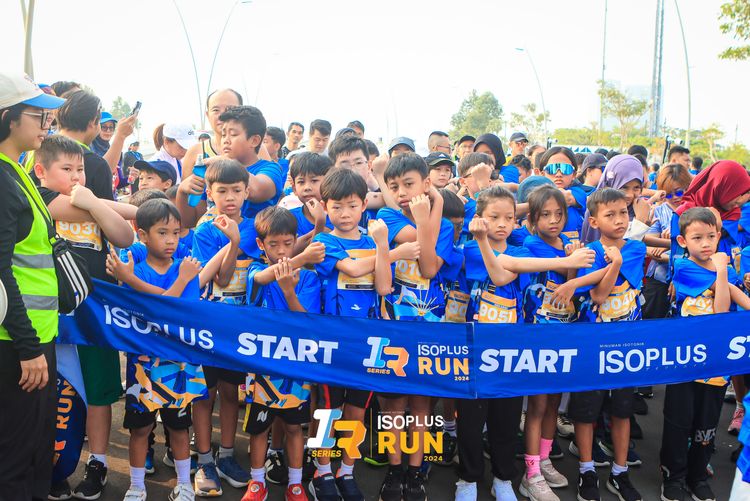 Race photo from ISOPlus Run 2024 Jakarta