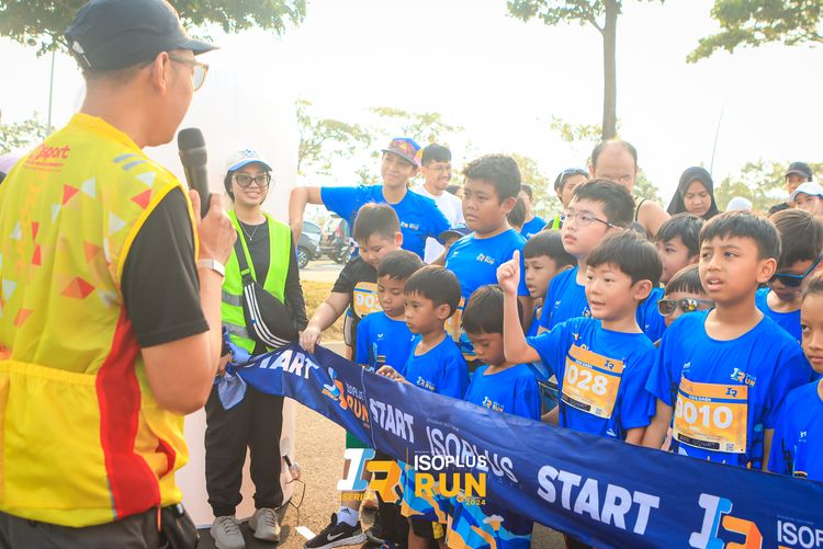 Race photo from ISOPlus Run 2024 Jakarta