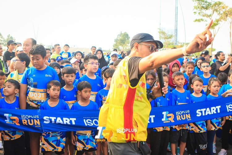Race photo from ISOPlus Run 2024 Jakarta