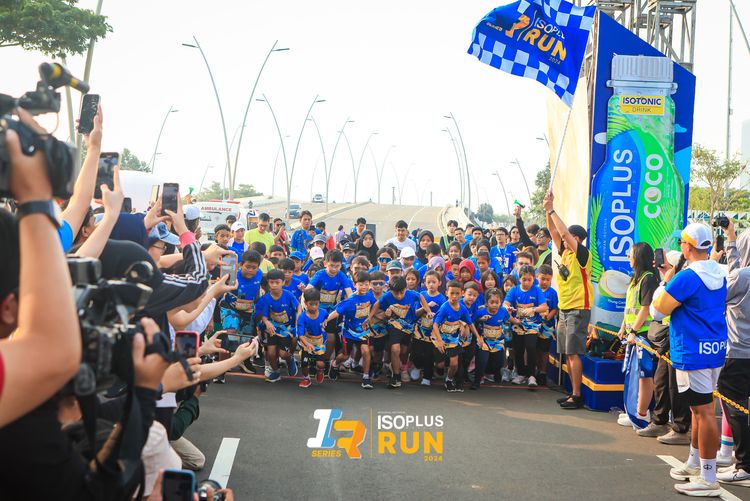 Race photo from ISOPlus Run 2024 Jakarta