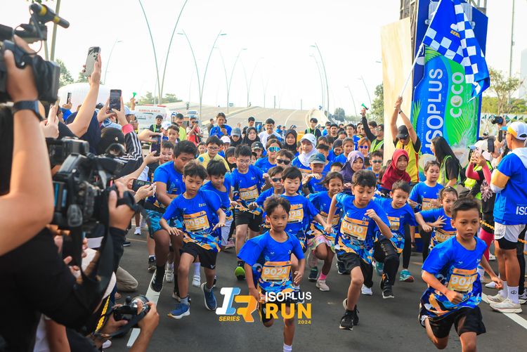 Race photo from ISOPlus Run 2024 Jakarta