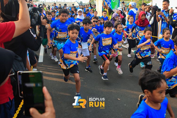 Race photo from ISOPlus Run 2024 Jakarta
