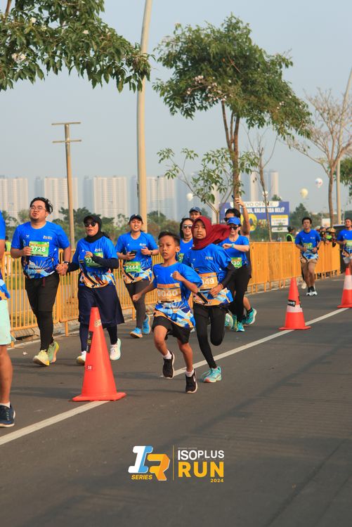 Race photo from ISOPlus Run 2024 Jakarta