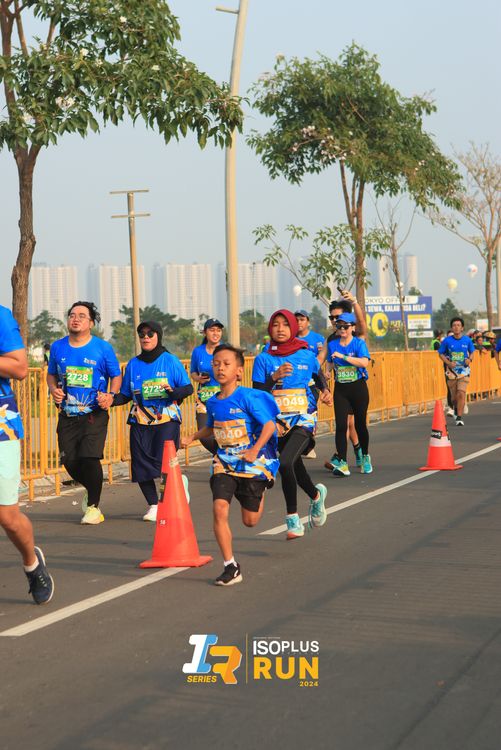 Race photo from ISOPlus Run 2024 Jakarta