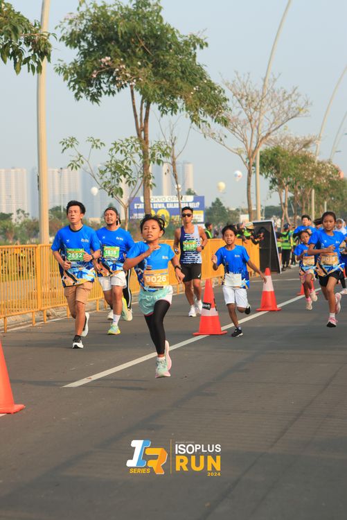 Race photo from ISOPlus Run 2024 Jakarta