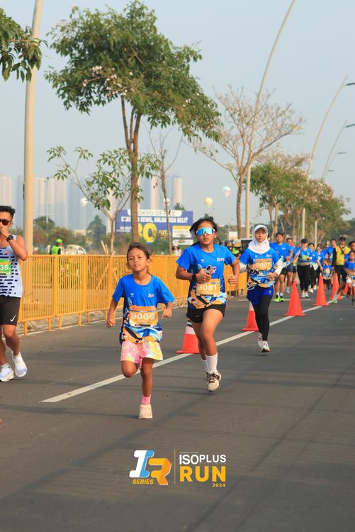 Race photo from ISOPlus Run 2024 Jakarta