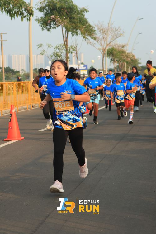 Race photo from ISOPlus Run 2024 Jakarta