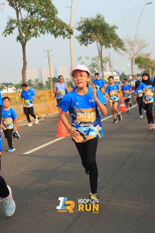 Race photo from ISOPlus Run 2024 Jakarta