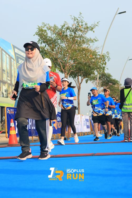 Race photo from ISOPlus Run 2024 Jakarta