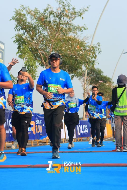 Race photo from ISOPlus Run 2024 Jakarta