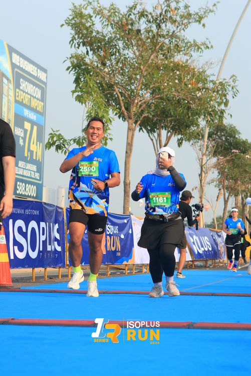 Race photo from ISOPlus Run 2024 Jakarta