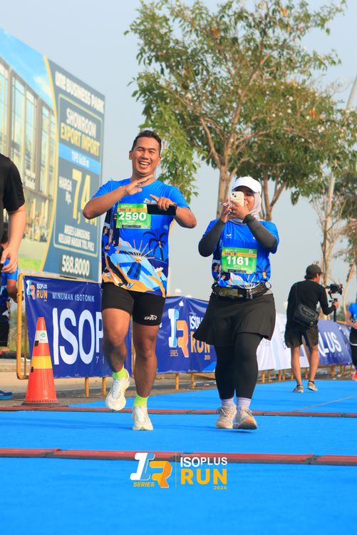 Race photo from ISOPlus Run 2024 Jakarta