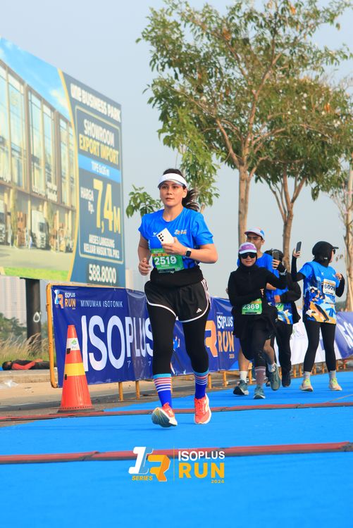 Race photo from ISOPlus Run 2024 Jakarta