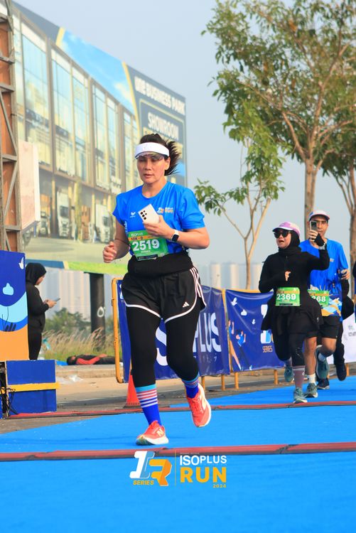 Race photo from ISOPlus Run 2024 Jakarta