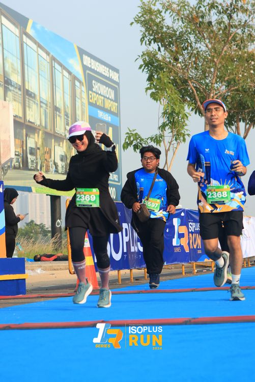 Race photo from ISOPlus Run 2024 Jakarta