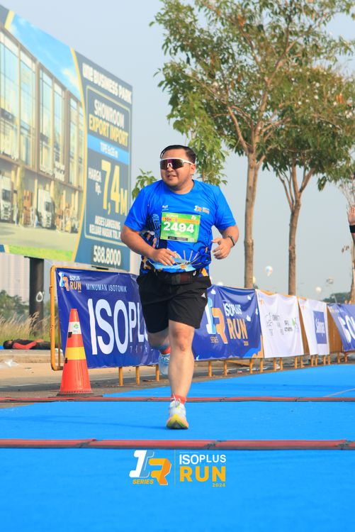 Race photo from ISOPlus Run 2024 Jakarta