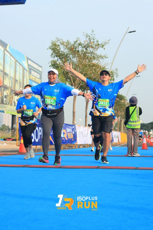 Race photo from ISOPlus Run 2024 Jakarta