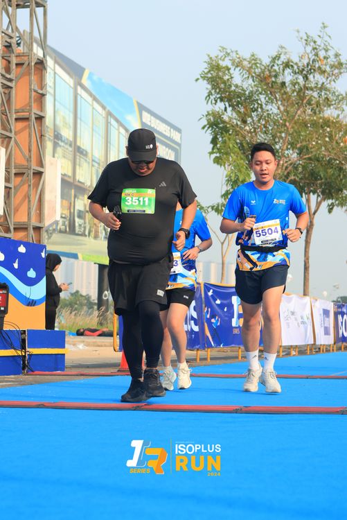 Race photo from ISOPlus Run 2024 Jakarta