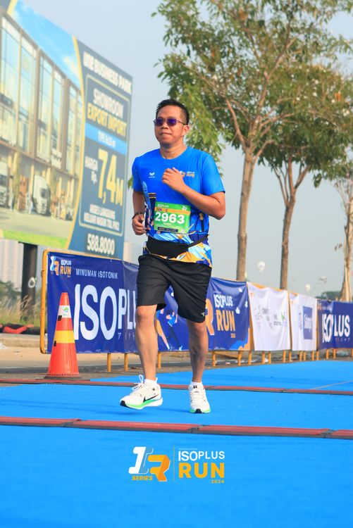 Race photo from ISOPlus Run 2024 Jakarta