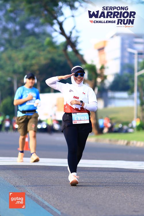 Race photo from SERPONG WARRIOR CHALLENGE RUN