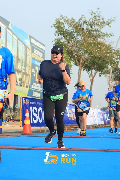 Race photo from ISOPlus Run 2024 Jakarta