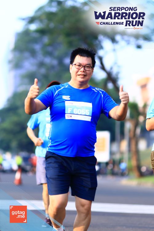 Race photo from SERPONG WARRIOR CHALLENGE RUN