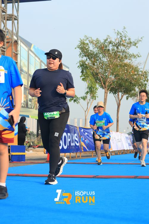 Race photo from ISOPlus Run 2024 Jakarta