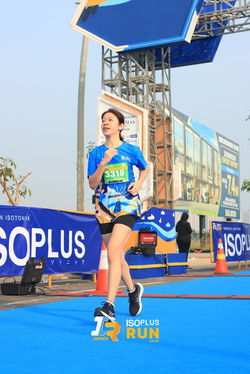 Race photo from ISOPlus Run 2024 Jakarta