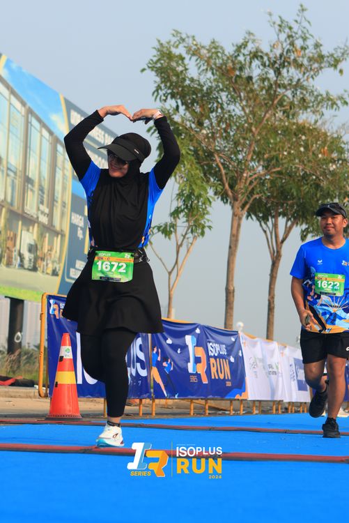 Race photo from ISOPlus Run 2024 Jakarta