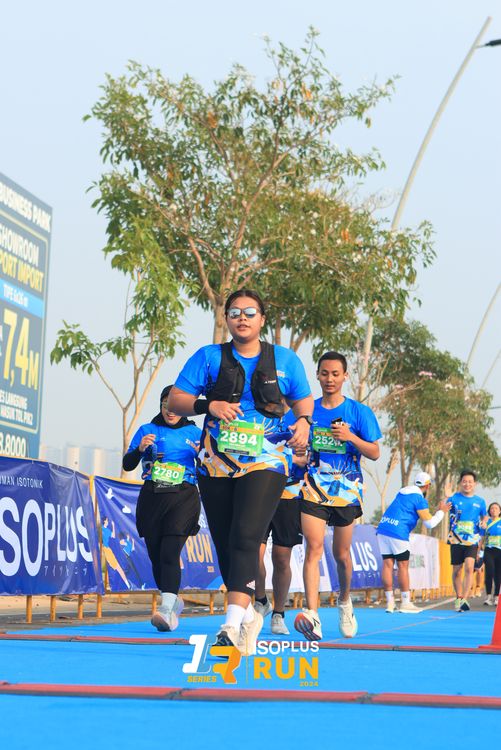 Race photo from ISOPlus Run 2024 Jakarta
