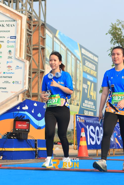 Race photo from ISOPlus Run 2024 Jakarta