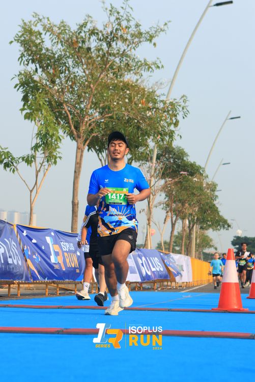 Race photo from ISOPlus Run 2024 Jakarta