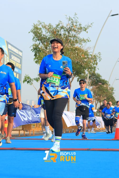 Race photo from ISOPlus Run 2024 Jakarta