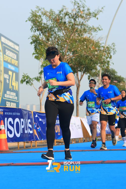 Race photo from ISOPlus Run 2024 Jakarta