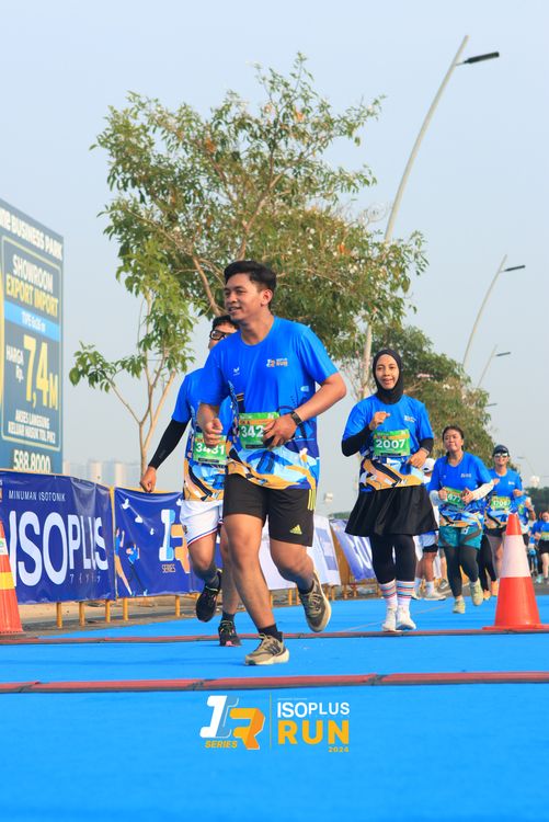 Race photo from ISOPlus Run 2024 Jakarta