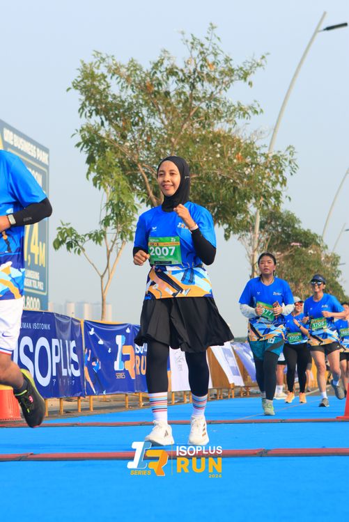 Race photo from ISOPlus Run 2024 Jakarta