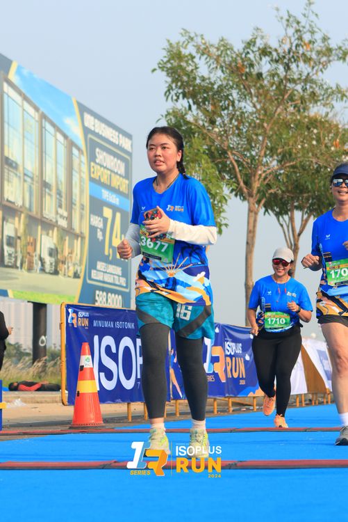Race photo from ISOPlus Run 2024 Jakarta