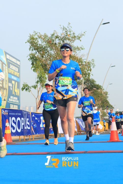 Race photo from ISOPlus Run 2024 Jakarta