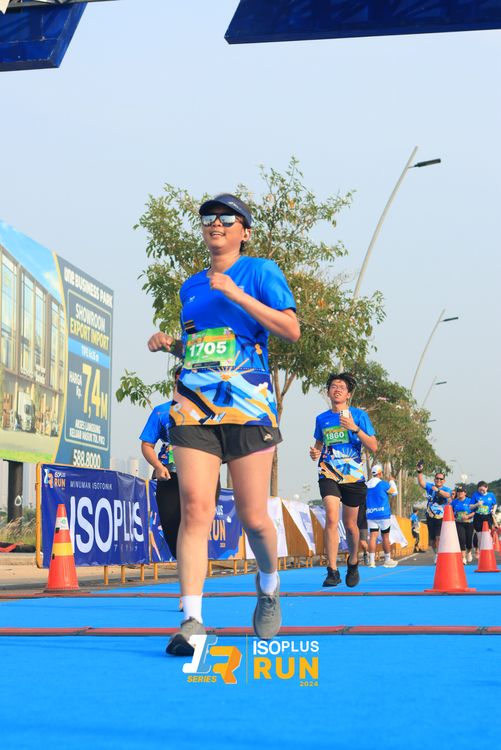 Race photo from ISOPlus Run 2024 Jakarta