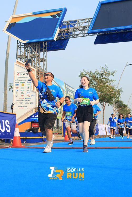 Race photo from ISOPlus Run 2024 Jakarta
